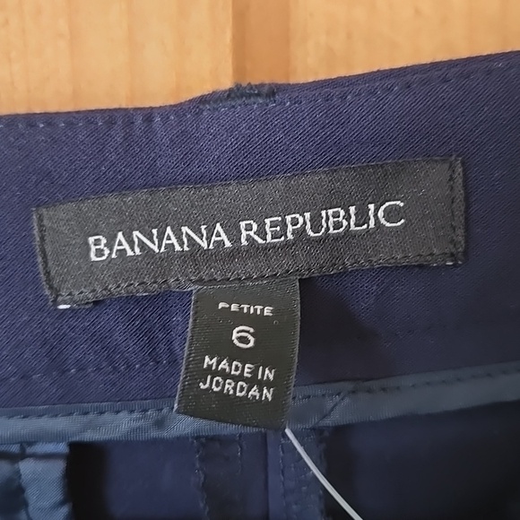 Banana Republic Navy Straight Leg Pants - Picture 3 of 4
